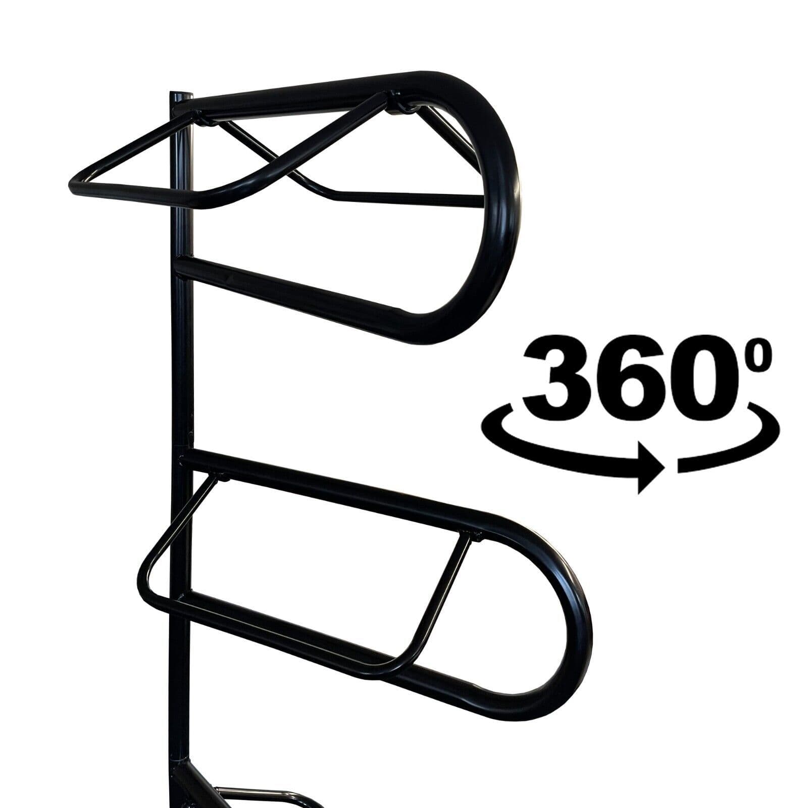 Horse Saddle Rack Stand 3 Tiers Steel Pony Stable Equestrian