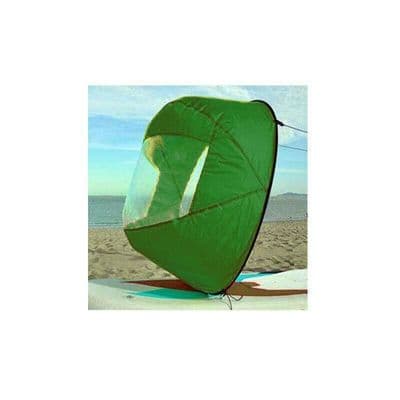 KAYAK SAIL - GREEN wind paddle board kit canoe