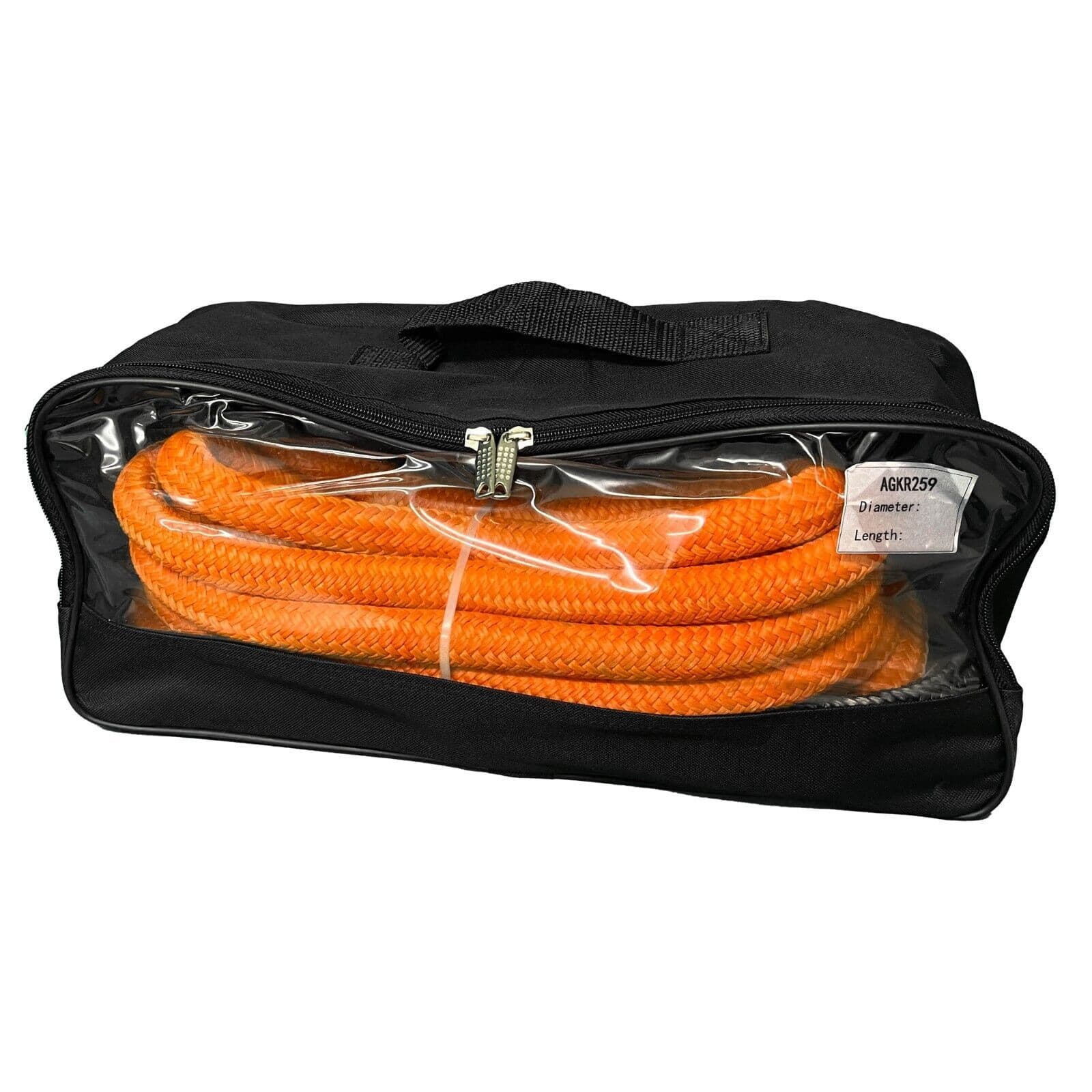 Kinetic Recovery Tow Rope 14 528kg - 25mm x 9 metres Offroad 4x4 Towing ...