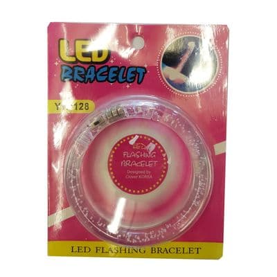 LED FLASHING BRACELET childs party picnic jewellery