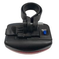 LED REAR BIKE LIGHT 3 LED BRIGHT safety hazard warning bicycle cycle mountain