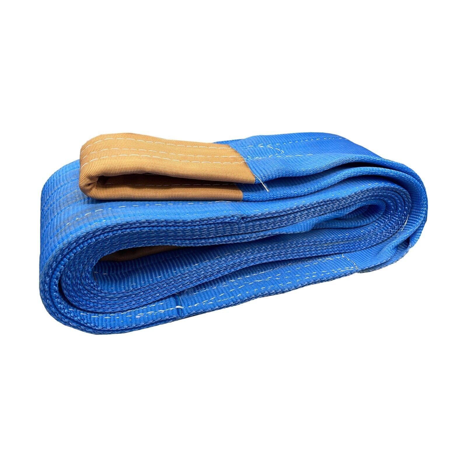 Lifting  Slings Polyester Flat Duplex bing Straps 1 Ton to 15 Ton