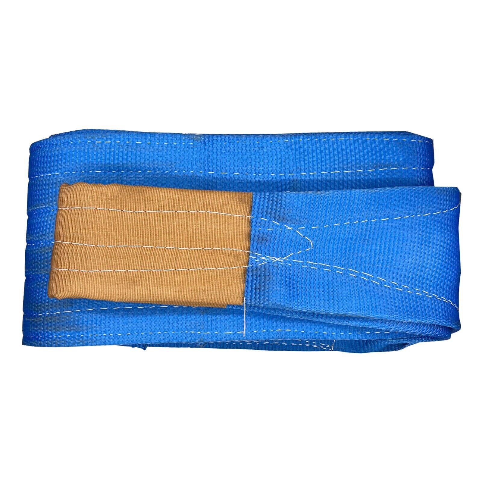 Lifting  Slings Polyester Flat Duplex bing Straps 1 Ton to 15 Ton