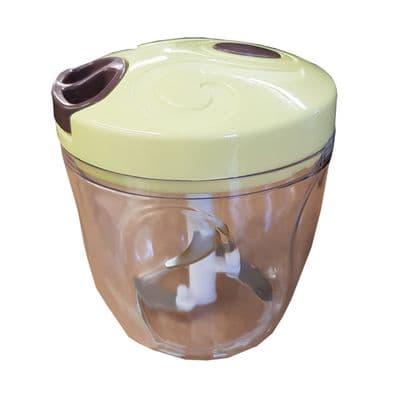 MANUAL KITCHEN FOOD CHOPPER PROCESSOR DICER SHREDDER bbq camping caravan boat
