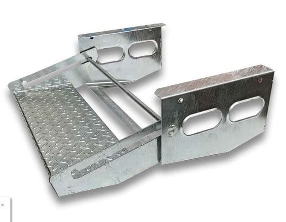 MANUAL SINGLE PULL OUT DROP DOWN FOLDING STEP motorhome RV campervan caravan