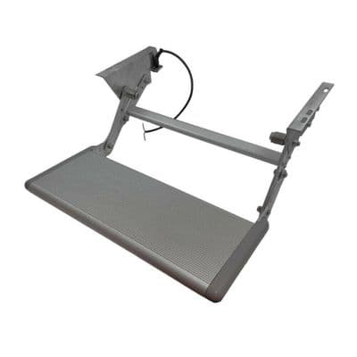 MANUAL SWING / DROP DOWN MOTORHOME 575mm x 240mm STEP with DRIVE ALERT ALARM