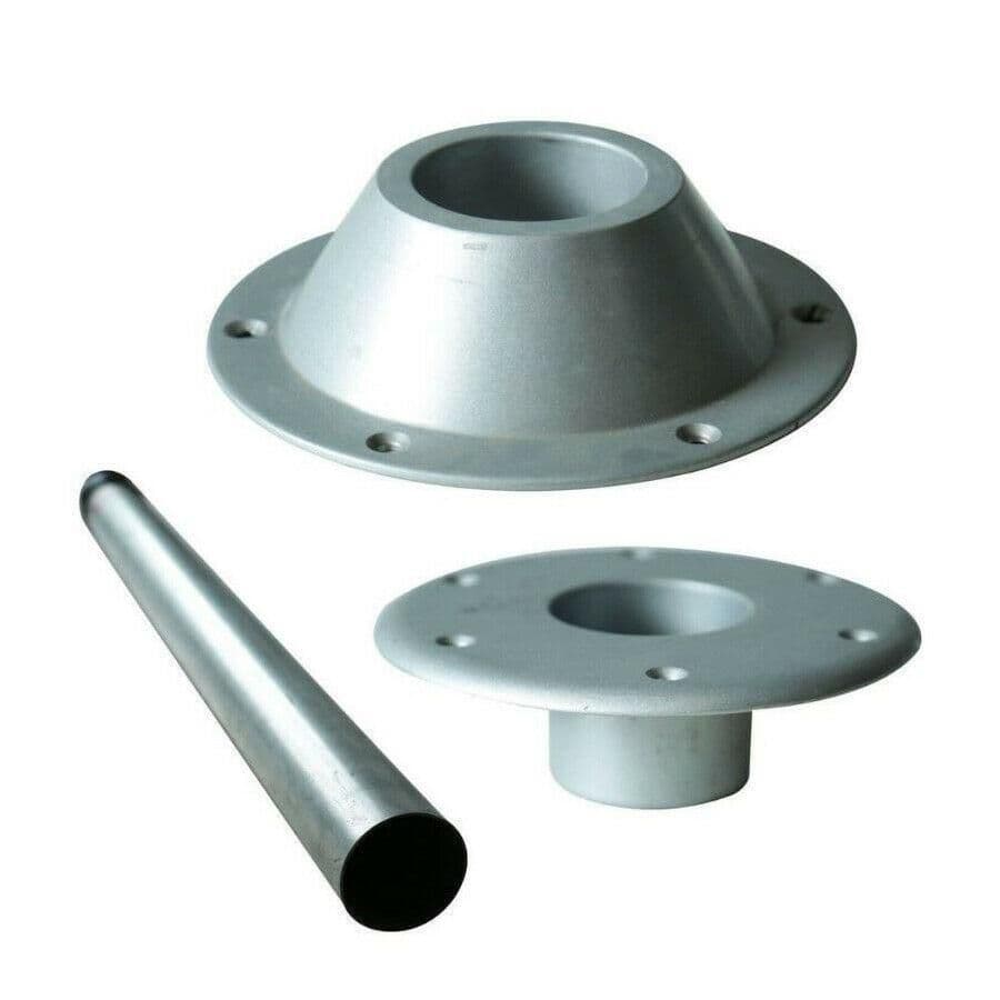 MARINE BOAT TABLE LEG PEDESTAL SET KIT - BASE / LEG and MOUNT yacht ...