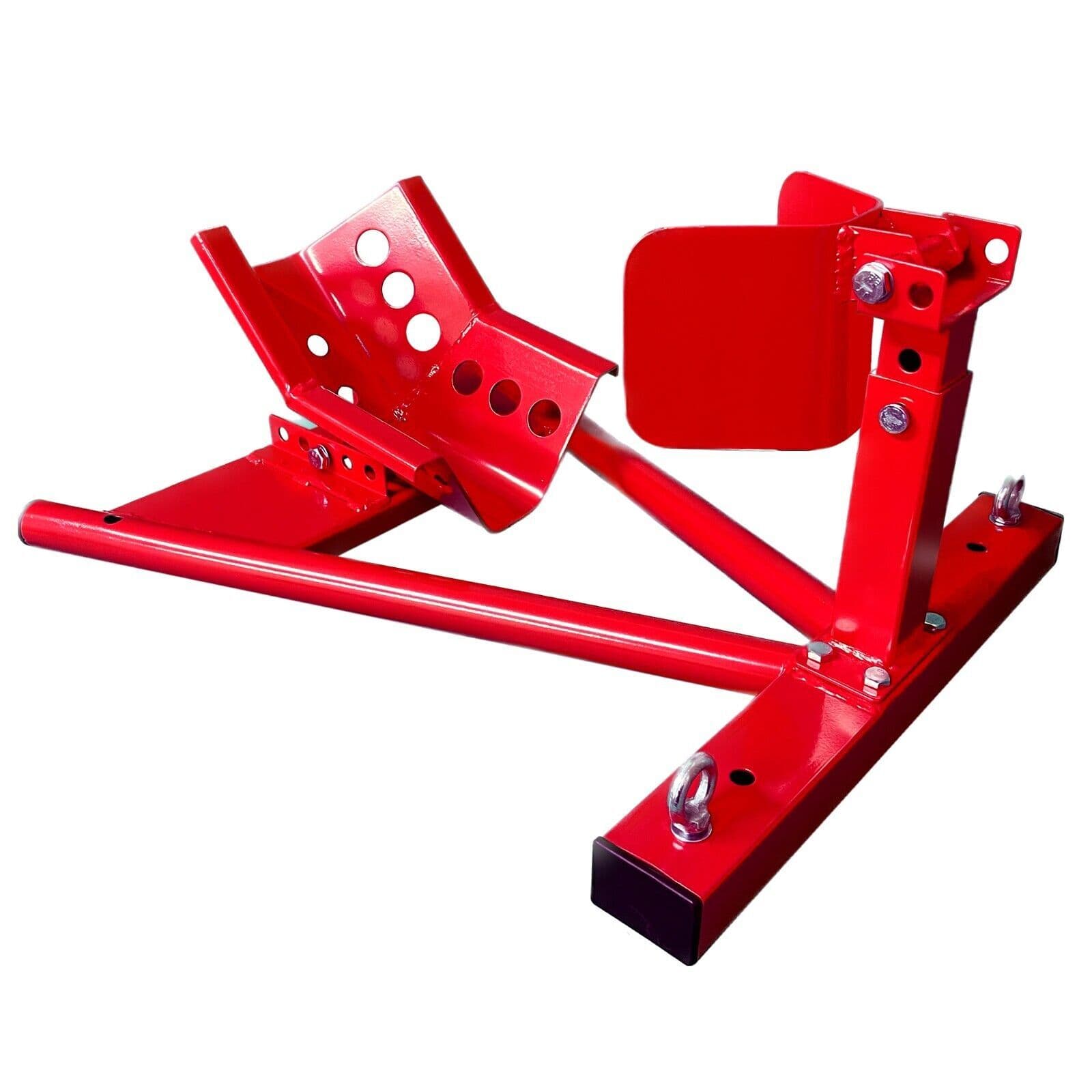 Motorbike Motorcycle Front Wheel Chock Paddock Stand Storage Transport ...