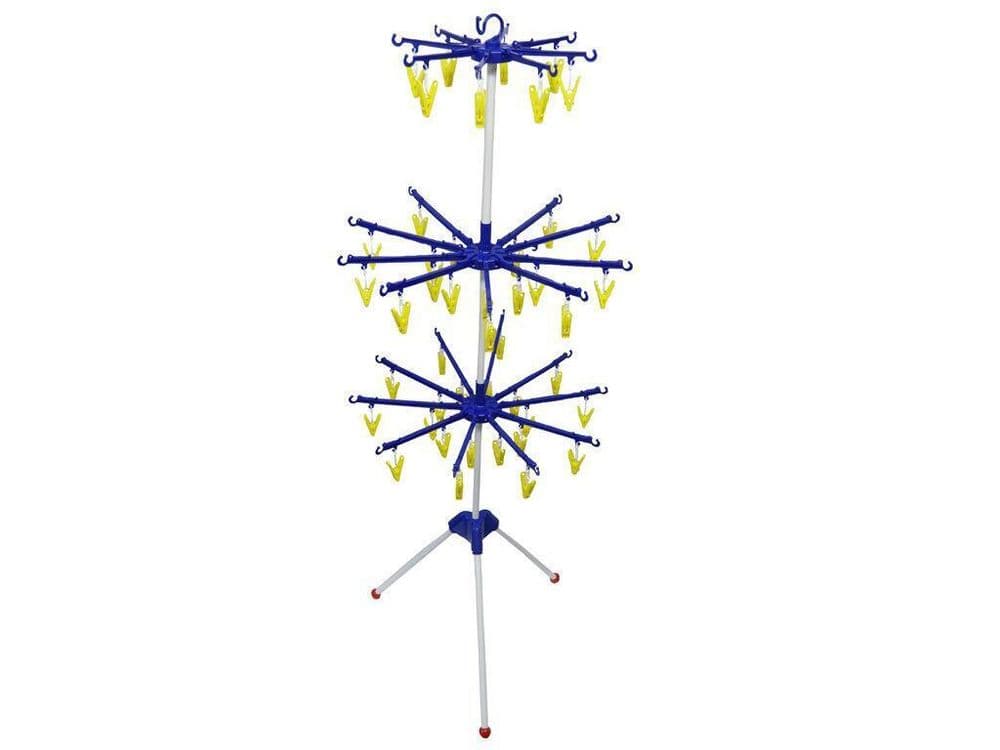 MULTI PORTABLE FOLDING STANDING HANGER DRYER AIRER with PEGS caravan home boat