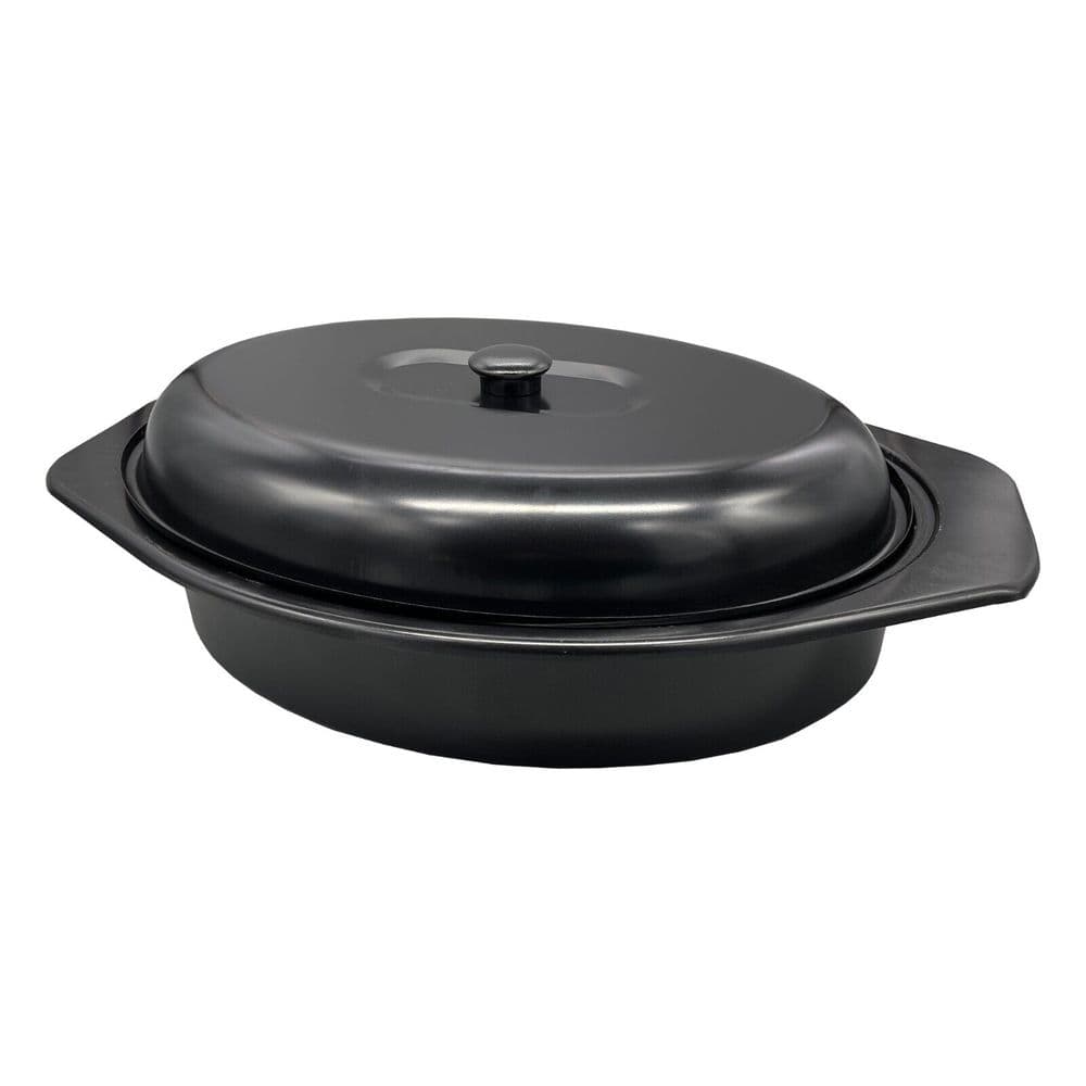 Non Stick Oven Roasting Dish with Lid 5 Litre Capacity baking kitchen tray
