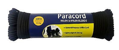 NYLON PARACORD 7 STRAND various colours 25/50/100ft camping survival bushcraft