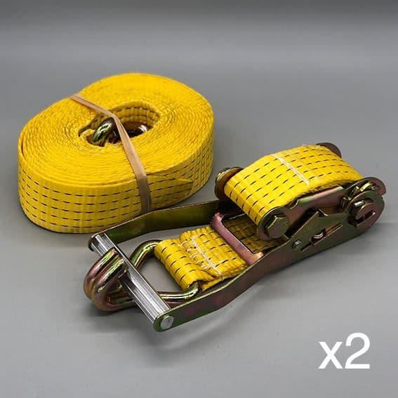 Ratchet Cargo Tensioner Lashing Belt - Heavy Duty 50mm