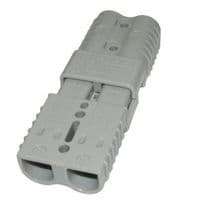 Pair 120 amp 600v GREY CABLE TERMINAL BATTERY CONNECTORS boat
