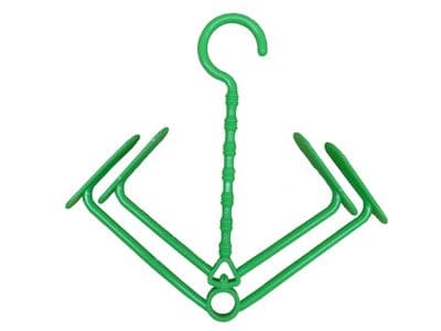 PLASTIC FOLDING SHOE + SLIPPER HANGER HOLDER ORGANISER