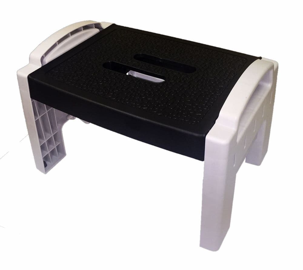 PLASTIC HEAVY DUTY FOLDING STEP with UNIQUE LOCKING LEGS kitchen diy ...