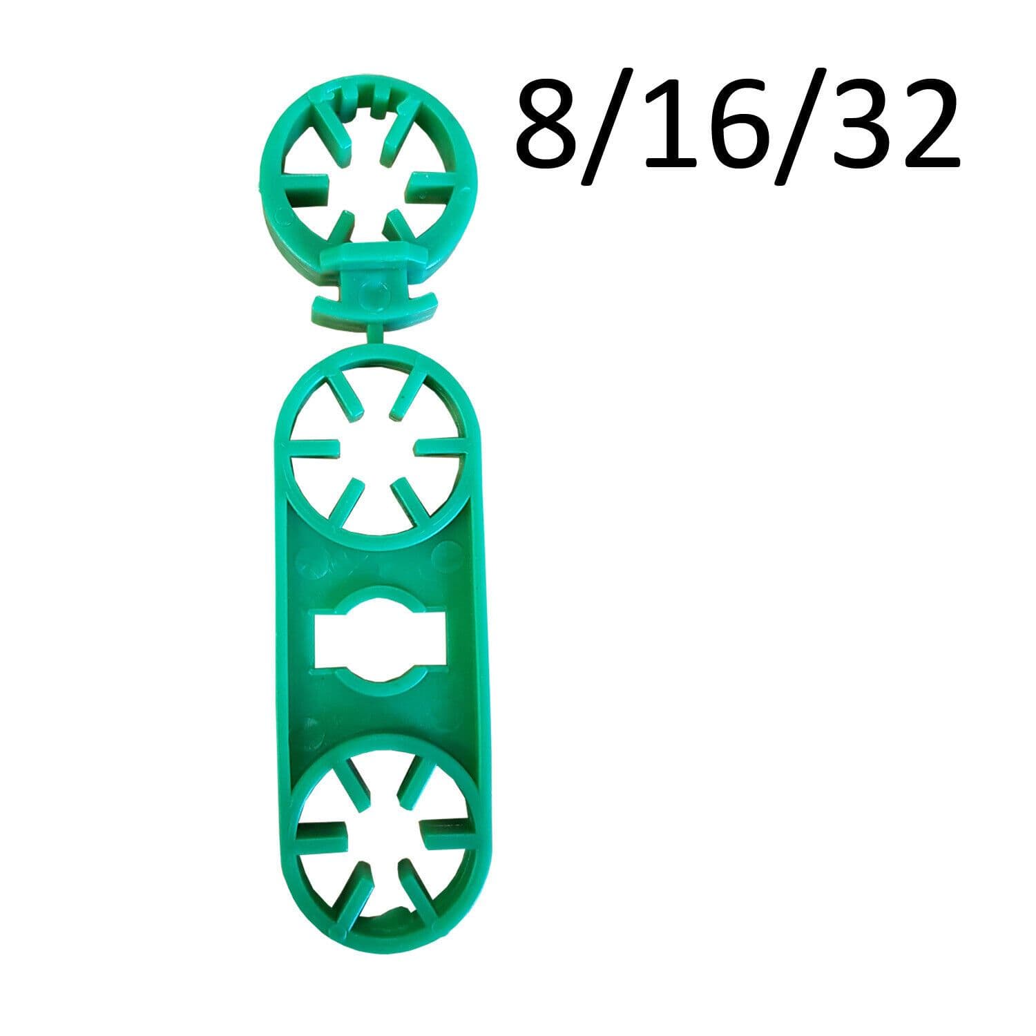 PLASTIC RIDGE CANE GRIPS garden peas runner beans support ties bamboo cane