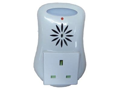 PLUG IN ULTRASONIC PEST REPELLER with LED LIGHT mouse rat rodent insect spider