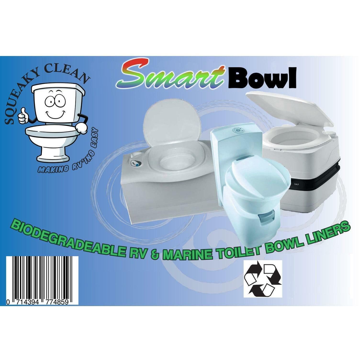 PORTABLE TOILET BOWL LINERS x 50 caravan boat motorhome happy camper