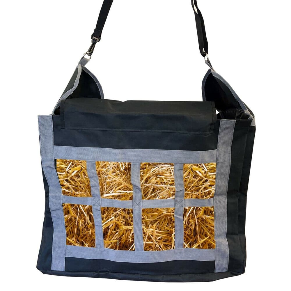 PREMIUM HORSE HAY FEED BAGS pony feeding net equestrian feeder stable