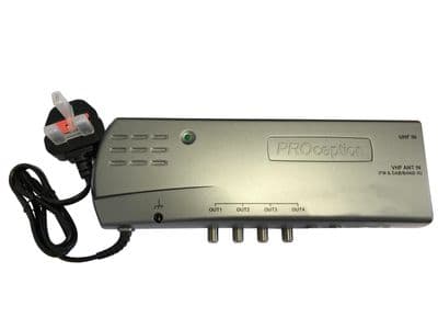 PROAMP24R 4 WAY AMPLIFIER WITH RETURN PATH