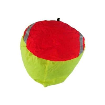 Propeller Cover Prop Bag 45cm dia Red & Yellow Speed Boat Rib Outboard Motor