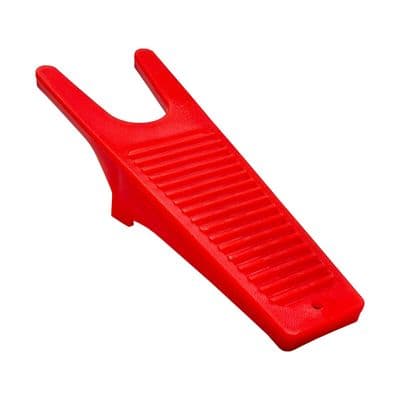 Red Plastic Boot Puller Jack (091) shoe wellington scraper cleaner remover