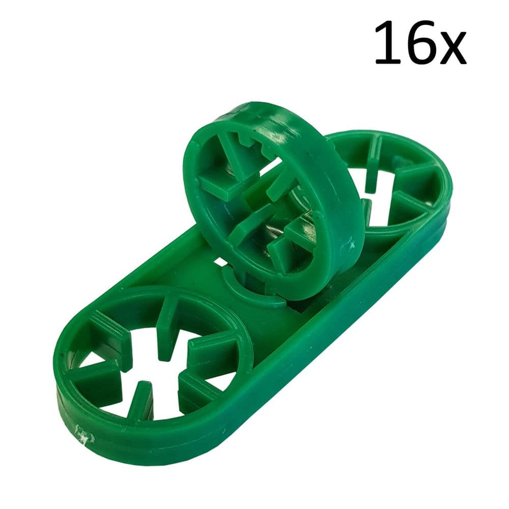 RIDGE CANE GRIPS garden runner beans peas bamboo can supports ties plant