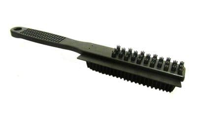 RUBBER HAND BRUSH DOG CAT GROOMING PET HAIR REMOVER all rubber with wiper blade