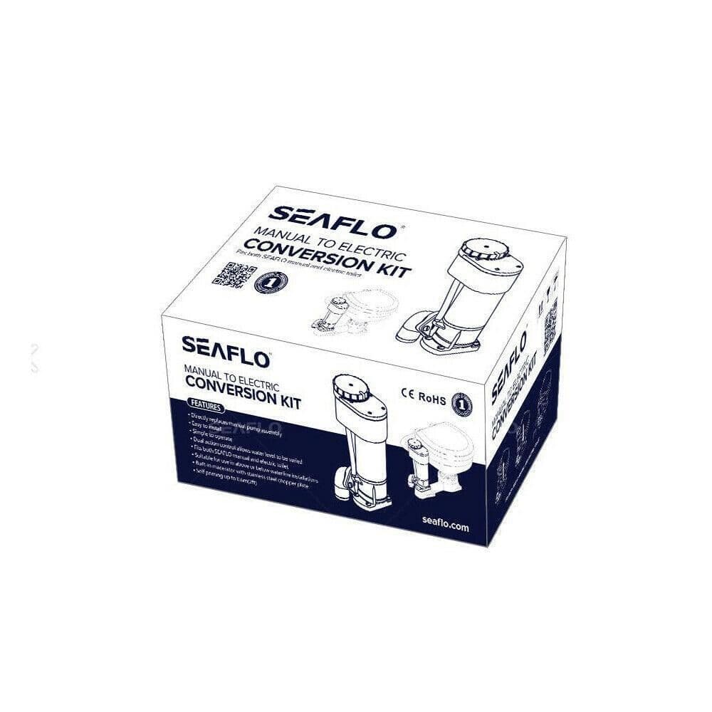 Manual To Electronic Seaflo Toilet Conversion Kit With Built In Macera - Boat Fittings - View #4