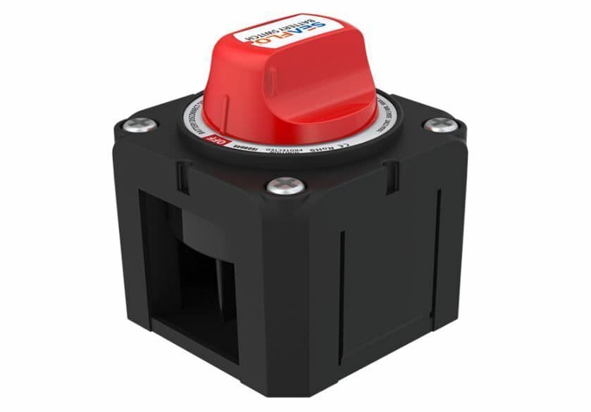 Mata1 300 Amp Battery Disconnect Switch - Master Cutoff For 12V-48V Cars, RVs, Boats