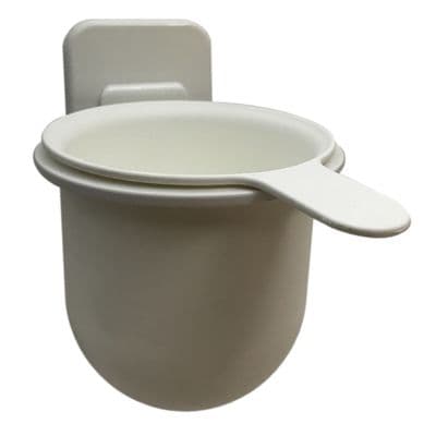 SELF ADHESIVE BATHROOM TOILET BRUSH HOLDER caravan motorhome home boat camper