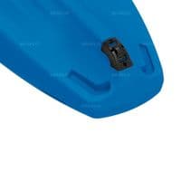 SINGLE ADULT KAYAK SIT ON TOP WITH SKEG WHEEL, BACKREST & STORAGE - BLUE 2.7m COLLECT