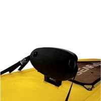 SINGLE ADULT KAYAK SIT ON TOP WITH SKEG WHEEL, BACKREST & STORAGE - YELLOW 2.7m COLLECT