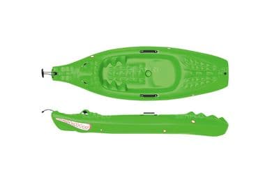 SIT ON TOP CHILDS GREEN CROCODILE KAYAK SF-1011 kids junior childrens