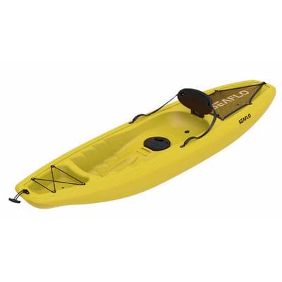SIT ON TOP KAYAK - ADULT (SF-1003) - YELLOW canoe water sports COLLECT