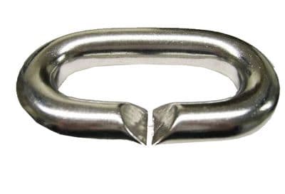 STAINLESS STEEL C RING 6mm MARINE CHAIN LINK