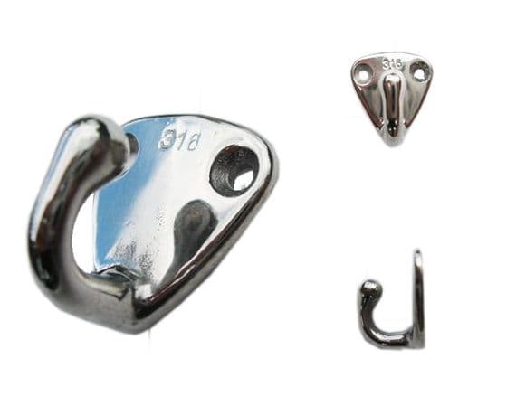 STAINLESS STEEL MARINE FENDING / FENDER HOOK boat yacht deck chain rope