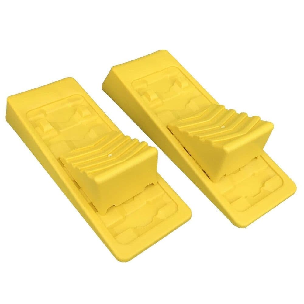 STANDARD LEVELLING RAMPS with CHOCKS 5T MOTORHOME LEVEL BLOCKS caravan