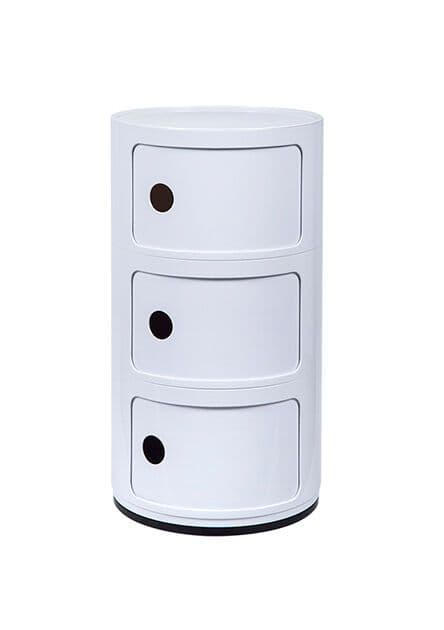 STYLISH 3 drawer BEDSIDE - BATHROOM - KITCHEN STORAGE CABINET caravan motorhome