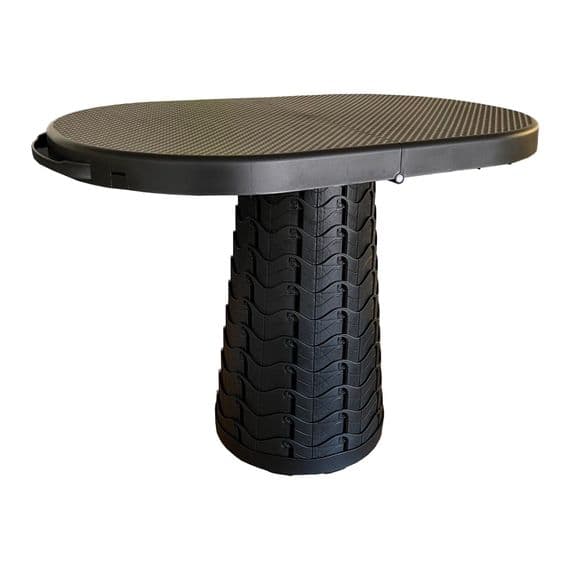 Telescopic Table Folding Collapsible camping hiking fishing caravan stool seat