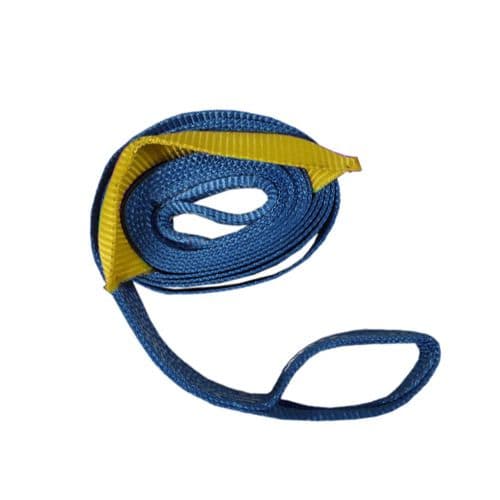 Tow Strap 5 Ton 50mm 4 5 Metre Blue Vehicle Towing Strap Recovery 4x4