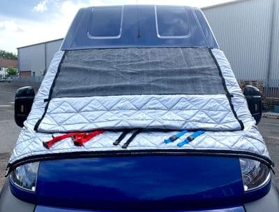 Universal Motorhome External Full Length Thermal Blind +Strap Ducato Boxer Relay
