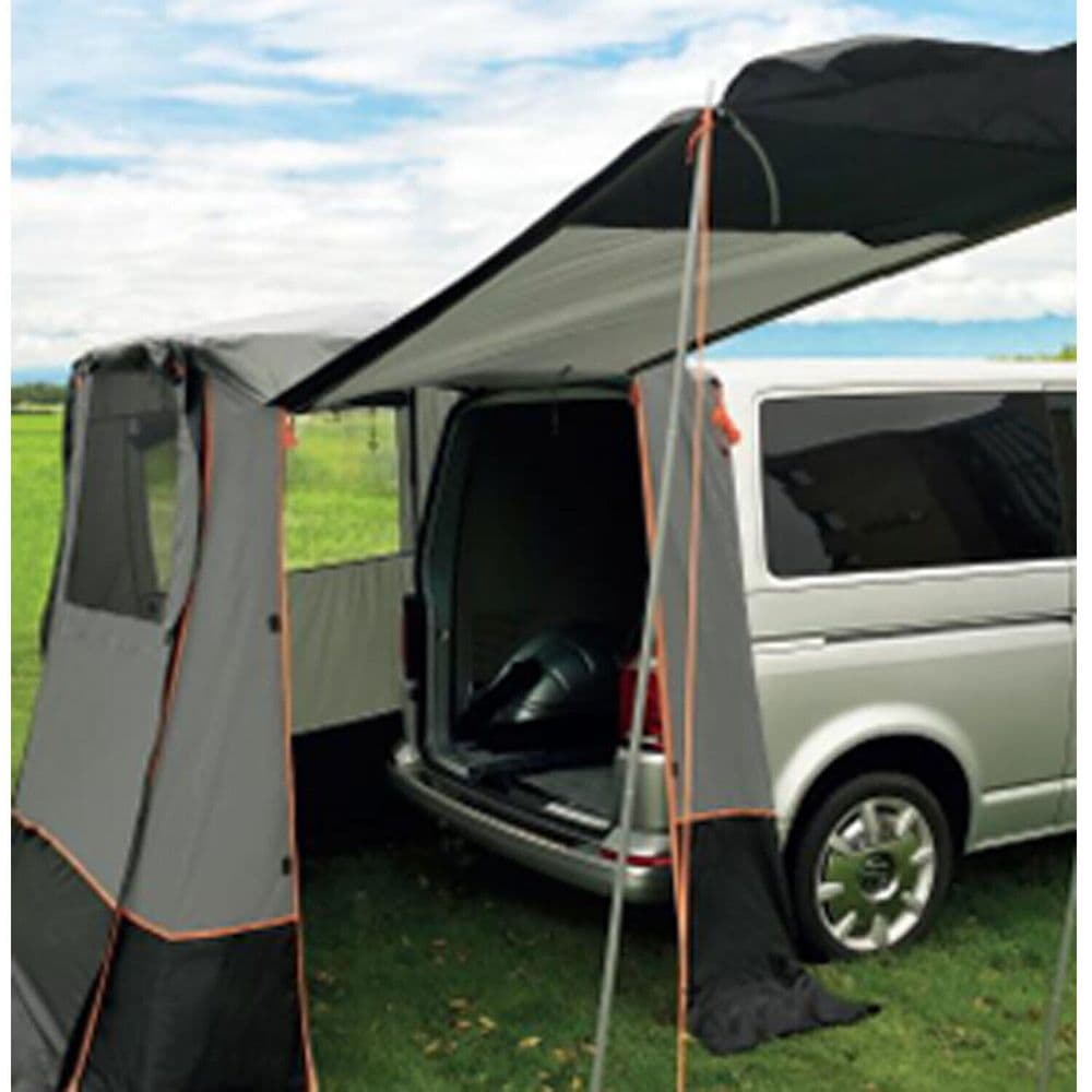 VAN TAILGATE AWNING TENT VW T4 T5 or T6 LARGE 200cm x 195cm x
