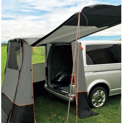 VAN TAILGATE AWNING TENT VW  T4 / T5 or T6 LARGE 200cm x 195cm x 208cm high