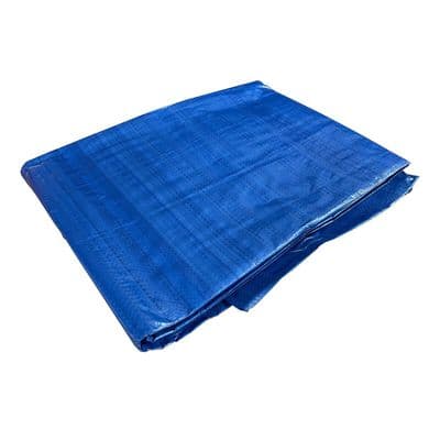 WATERPROOF TARPAULIN HEAVY DUTY WITH EYELETS 4.5m x 6m groundsheet tarp cover