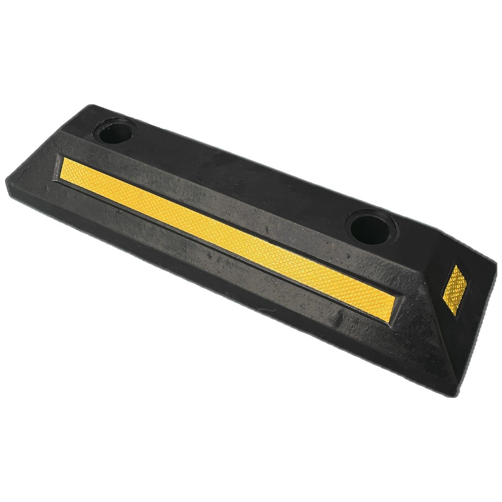 Wheel Stopper Heavy Duty Garage Parking Stop Assist Block Car Truck Rubber