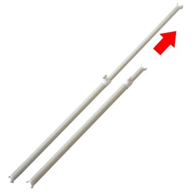 Windbreak Tension Poles Bars Horizontal Top Cross 100cm caravan motorhome beach