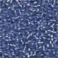 02026 Crystal Blue Glass Seed Beads