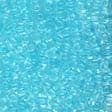 02723 Aqua Glow in the Dark Glass Seed Beads