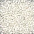 03041 White Opal Antique Glass Seed Beads